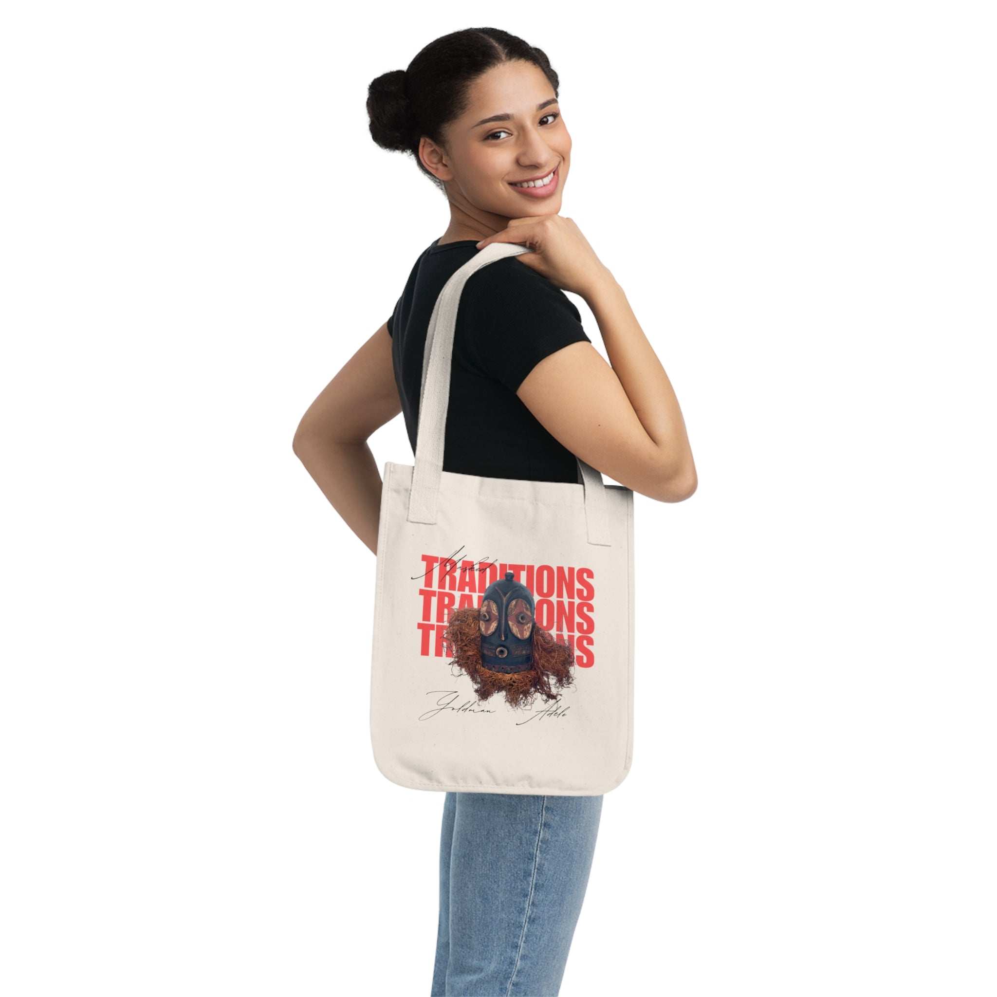 Bembe Mask Organic Tote (Customizable)