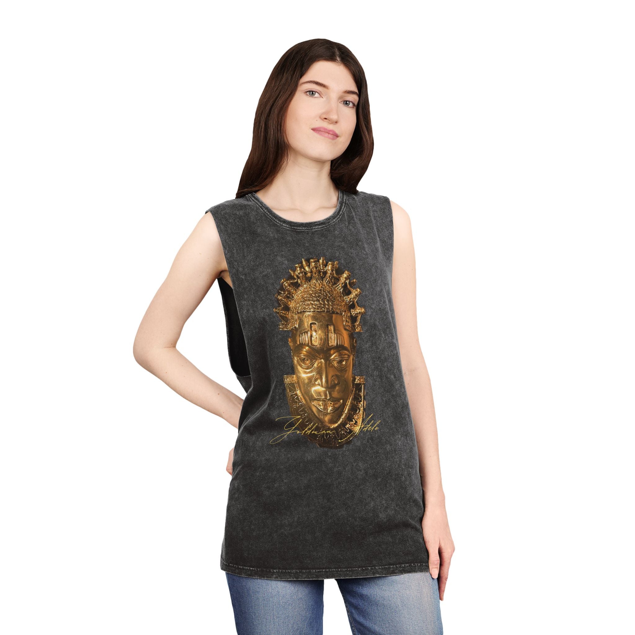 Queen Idia Stonewash Tank