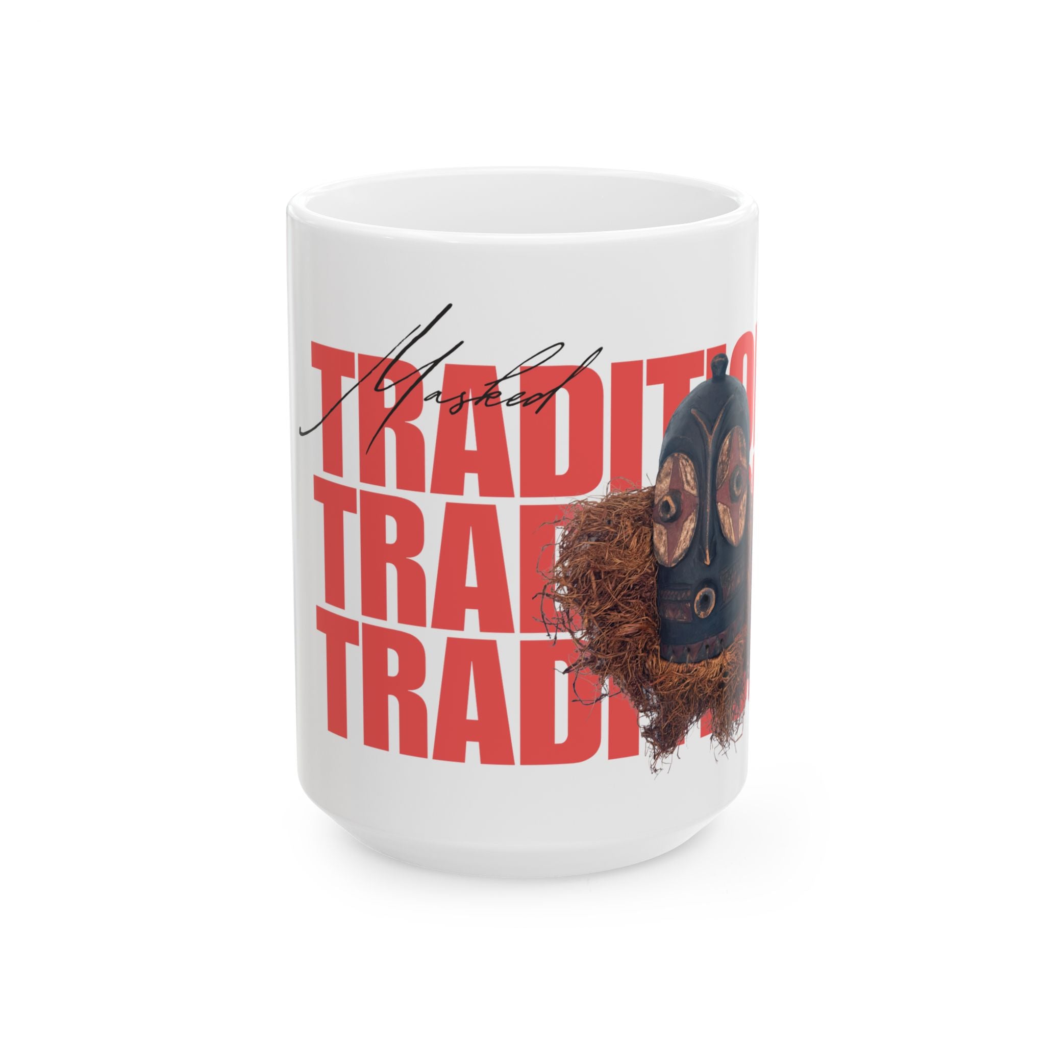 Masked Tradition Ceramic Mug