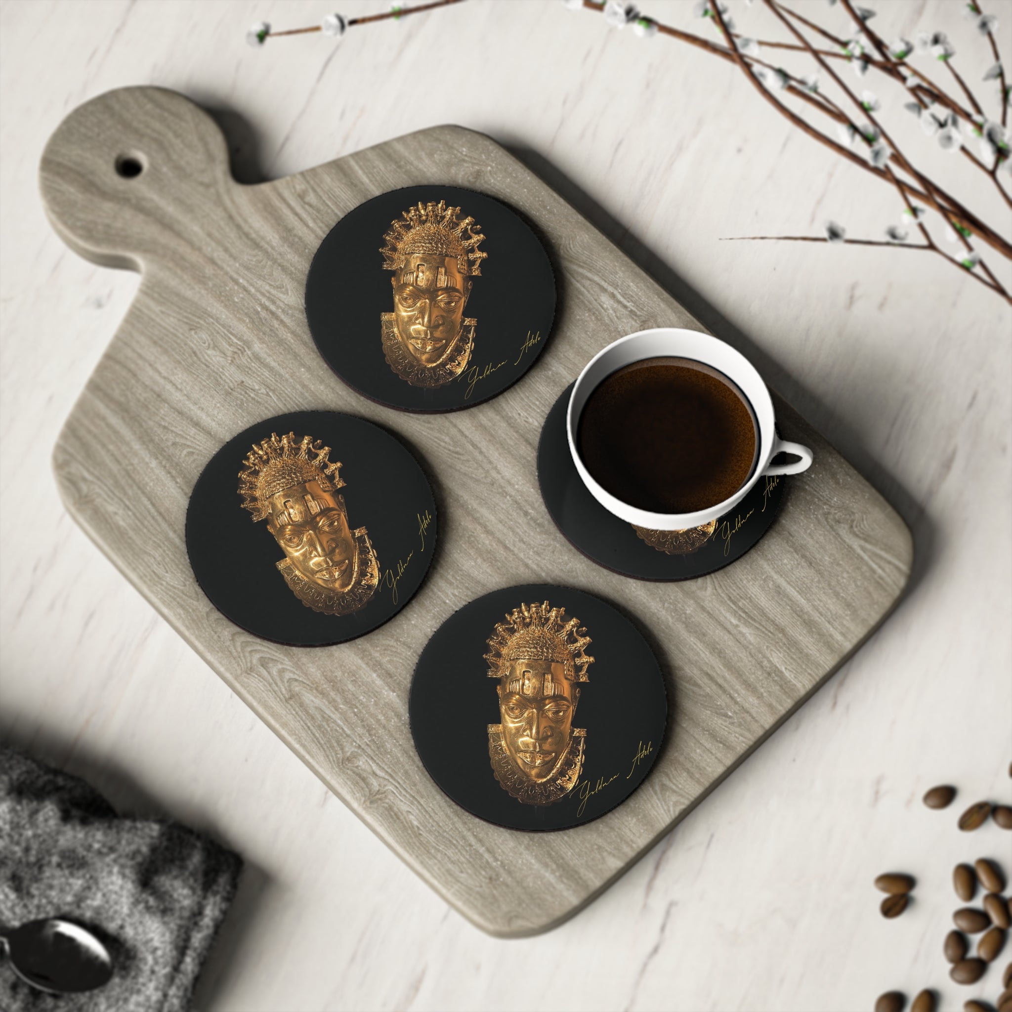 Queen Idia Heritage Coasters