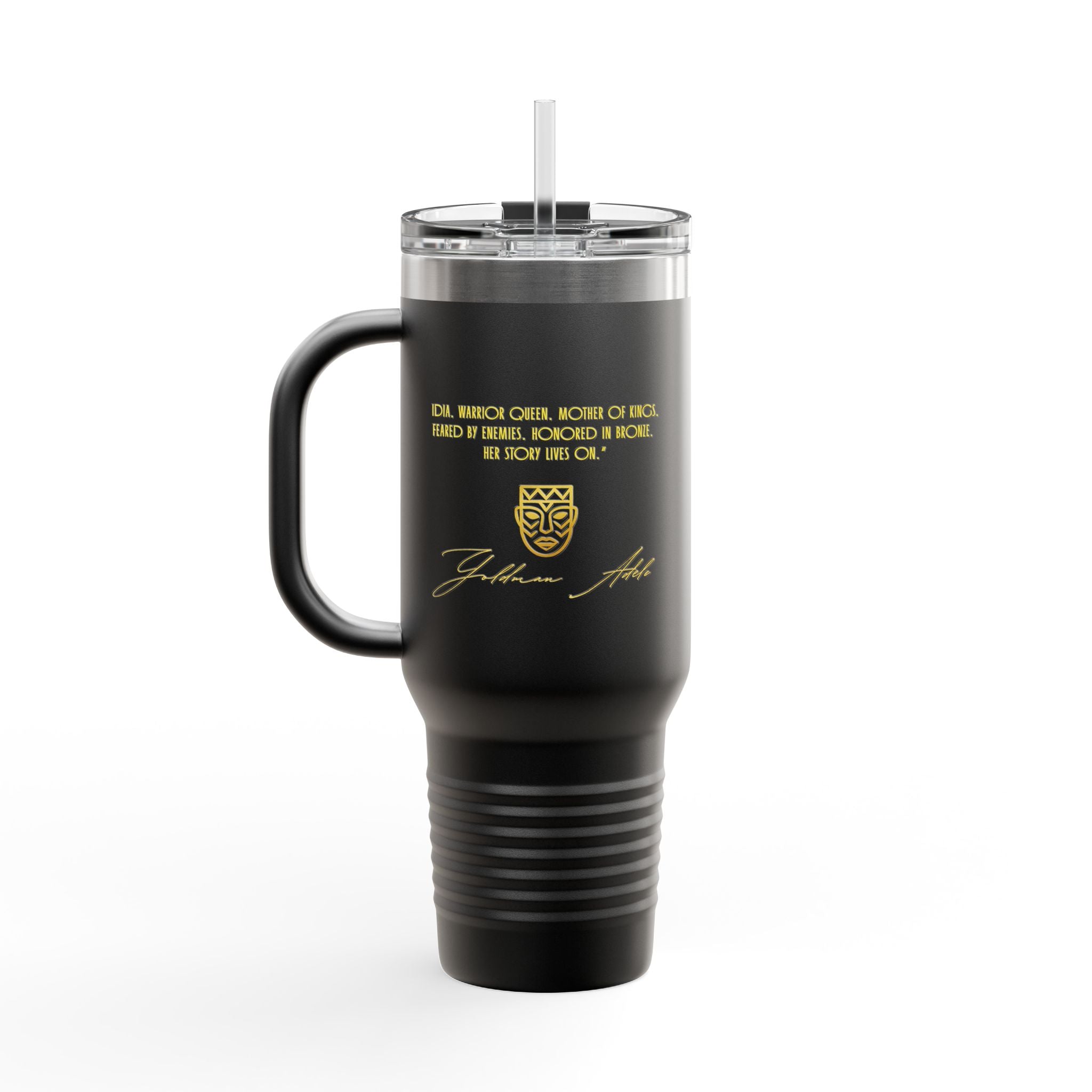 Queen Idia Insulated Travel Mug – 40oz Legacy