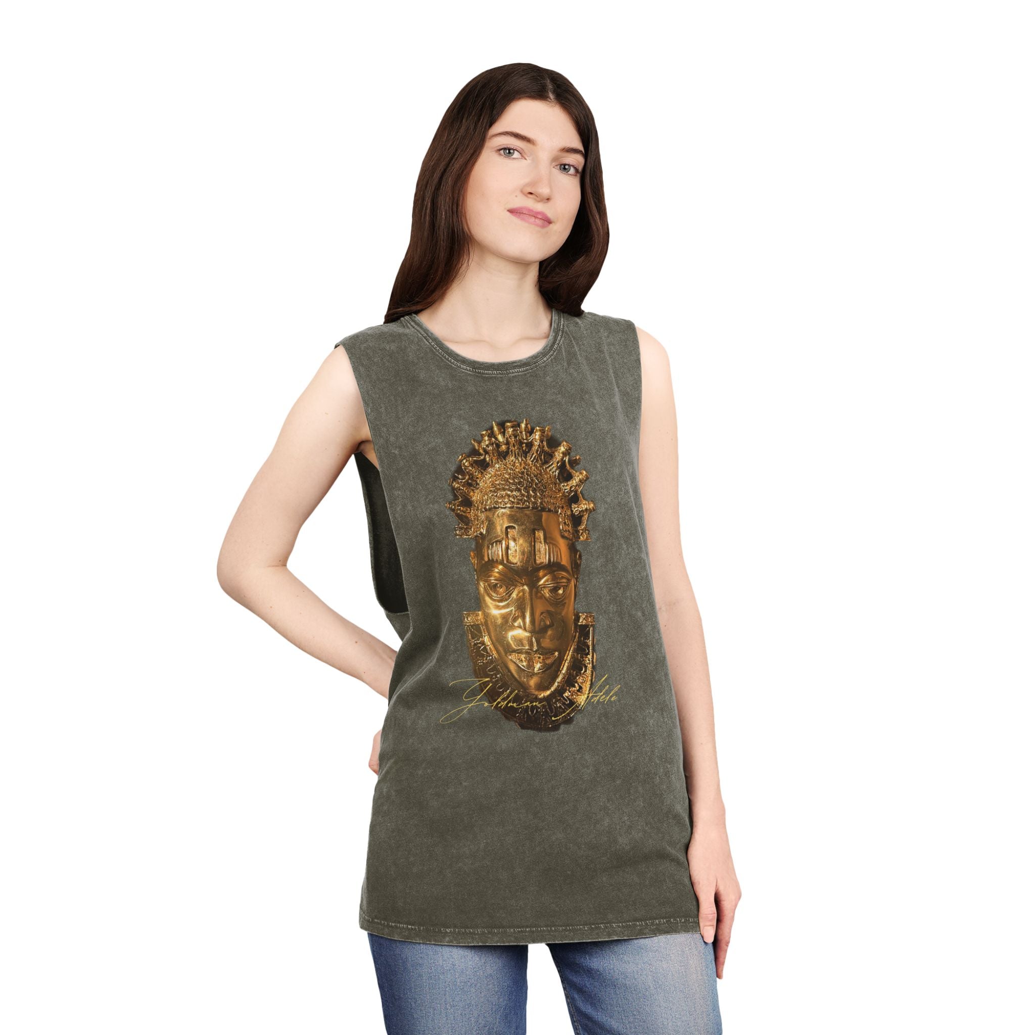Queen Idia Stonewash Tank