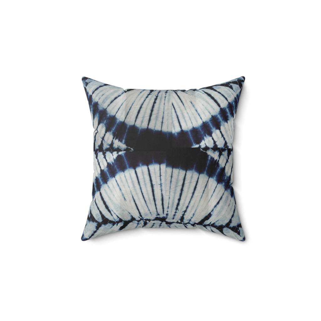Shibori-Inspired Indoor Pillow