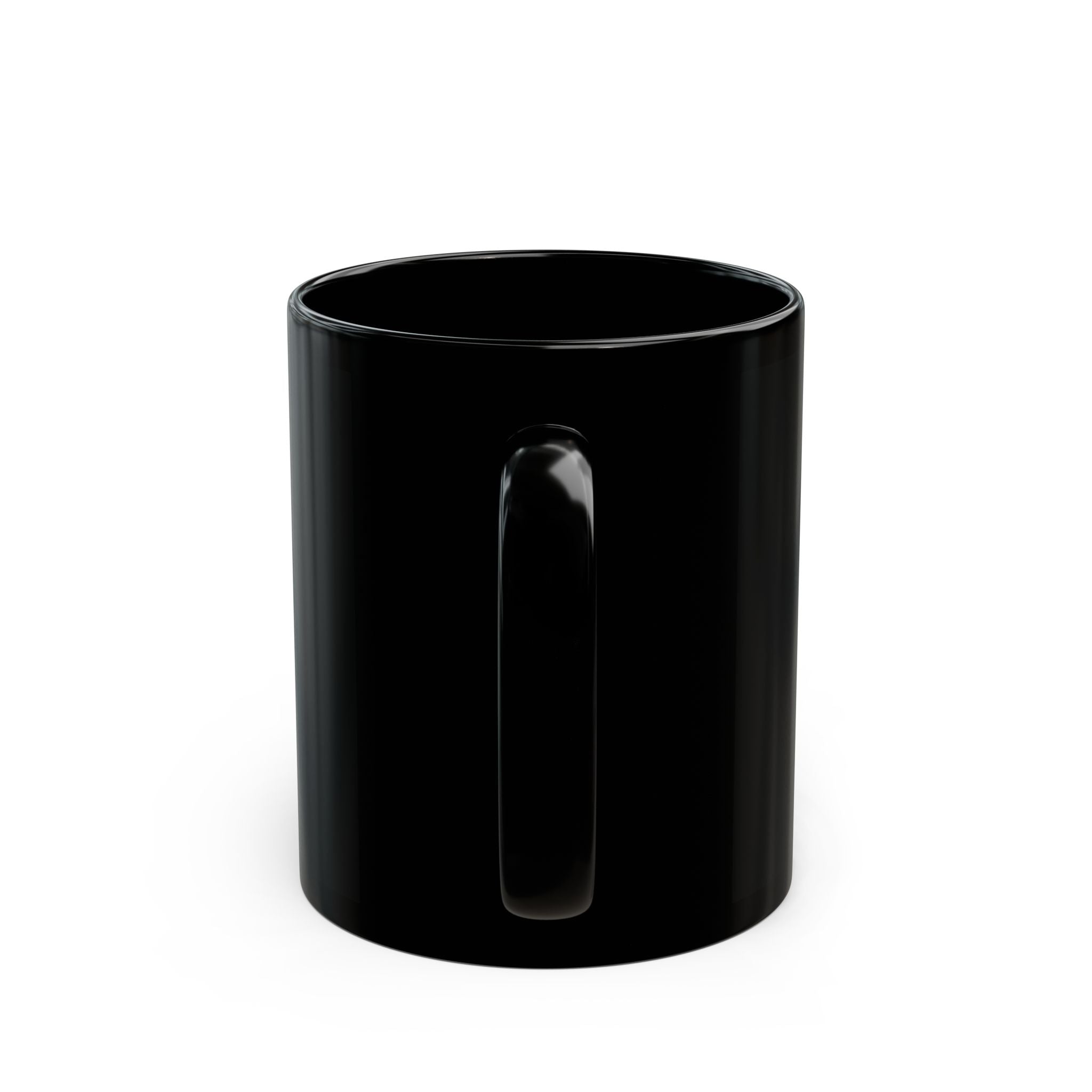 Queen Idia Black Mug – Golden Legacy in Every Sip